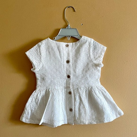 100% cotton toddlers set, Summer blouse and shorts 3 piece set - Picture 3 of 14